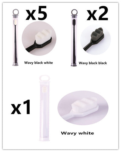 Flat Toothbrushes For Household Use