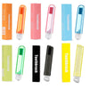 6 Portable Folding Colorful Soft Bristle Travel Toothbrushes