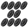 10Pcs/Set 100MM Universal Nylon Bearing Pulley Wheel Replace for Gym Fitness Equipment