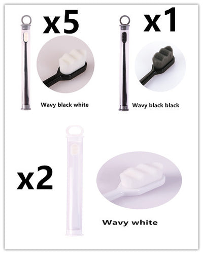 Flat Toothbrushes For Household Use