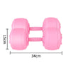 5-6KG Water Filled Travel Dumbbell Sets Home Gym Training Portable Fitness Adjustable Weights Equipment