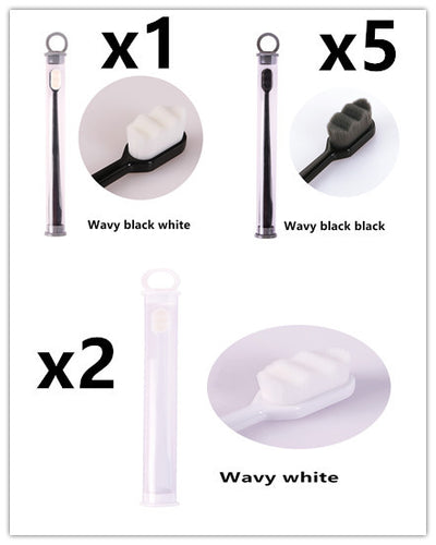 Flat Toothbrushes For Household Use