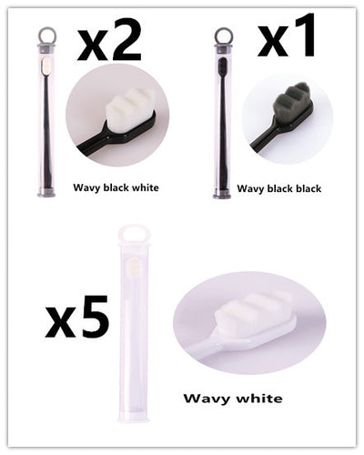 Flat Toothbrushes For Household Use